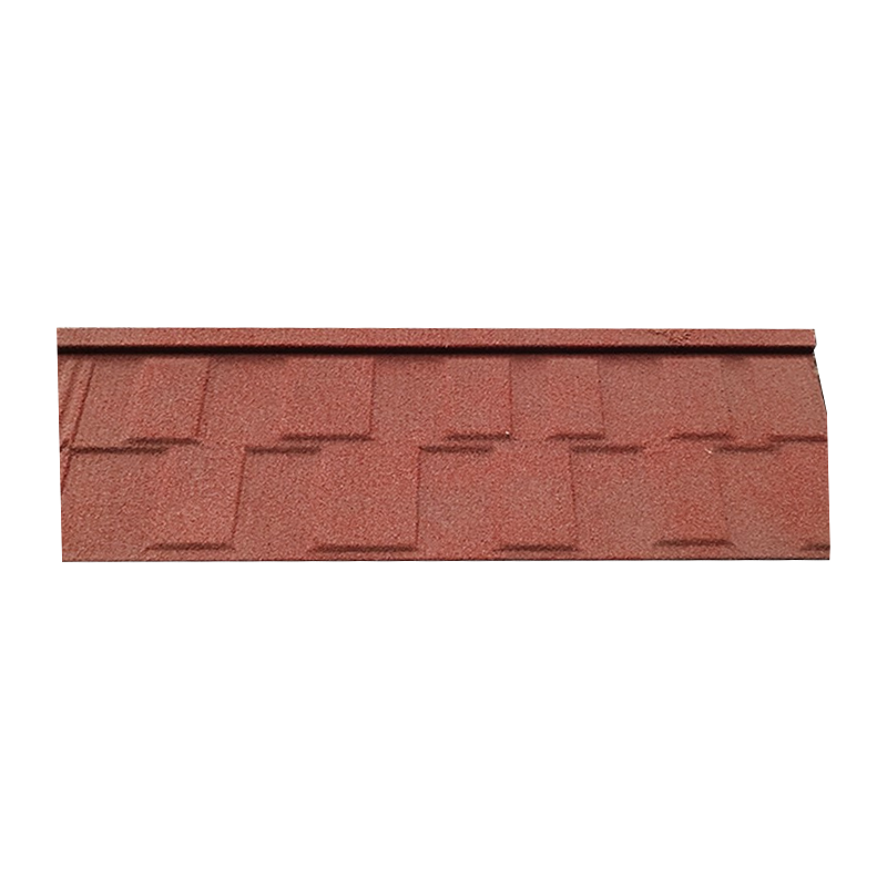 Стальная черепица с каменным покрытием